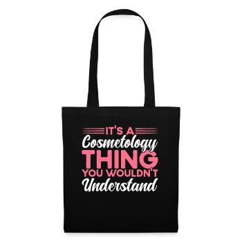 Cosmetology Gift Beautician - Tote Bag - black - Front