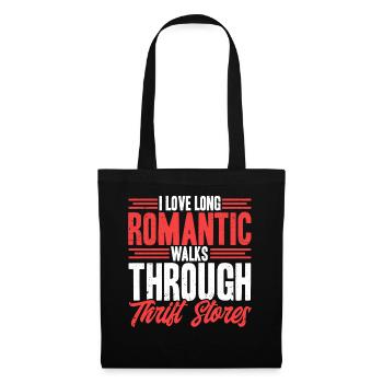 Vente à la ferme Thrifting - Sac en tissu - noir - Devant