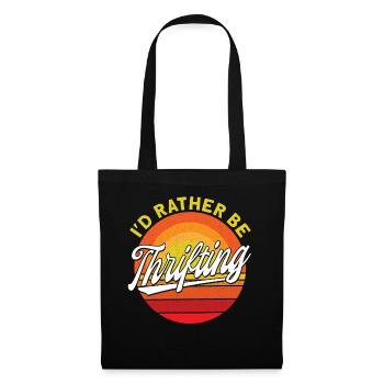 Friperie Vente à la ferme Friperie de cadeaux - Sac en tissu - noir - Devant