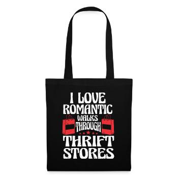 Vente à la ferme Thrifting - Sac en tissu - noir - Devant