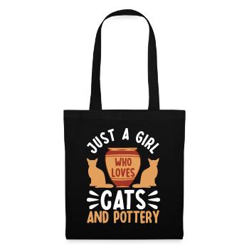 Ceramic Oven Cermaicist Ceramic Clay Oven Pot - Tote Bag - black - Front