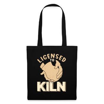 Ceramic Oven Cermaicist Ceramic Clay Oven Pot - Tote Bag - black - Front