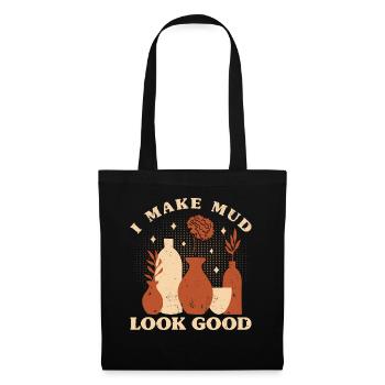Ceramic Oven Cermaicist Ceramic Clay Oven Pot - Tote Bag - black - Front