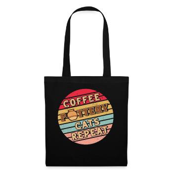 Ceramic Oven Cermaicist Ceramic Clay Oven Pot - Tote Bag - black - Front