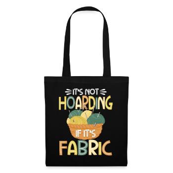 Quilting Gift Sewing Knitting Quilter - Tote Bag - black - Front