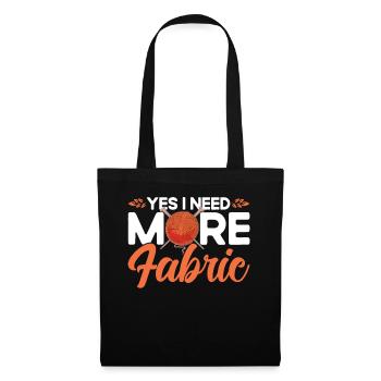 Quilting Gift Sewing Knitting Quilter - Tote Bag - black - Front