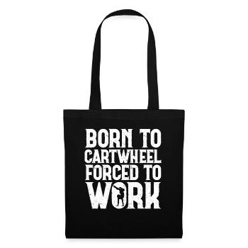 Wagon Wheel Girl Gymnastics Gift Wagon Wheels - Tote Bag - black - Front