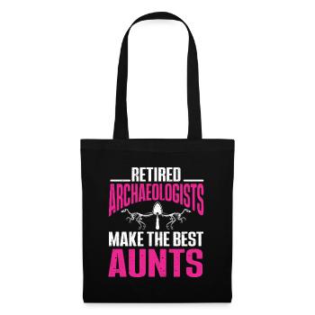 Archéologue Gift Archéologie - Sac en tissu - noir - Devant