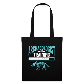 Archéologue Gift Archéologie - Sac en tissu - noir - Devant