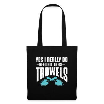 Archéologue Gift Archéologie - Sac en tissu - noir - Devant