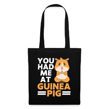 Guinea Pig Gift Pet Guinea Pig - Tote Bag - black - Front