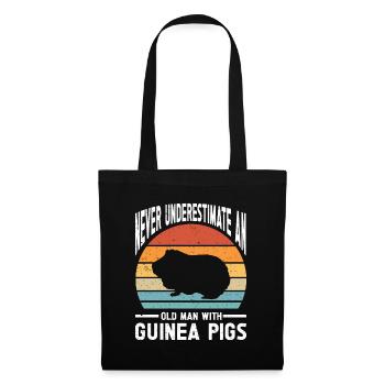 Guinea Pig Gift Pet Guinea Pig - Tote Bag - black - Front