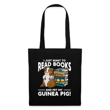 Guinea Pig Gift Pet Guinea Pig - Tote Bag - black - Front