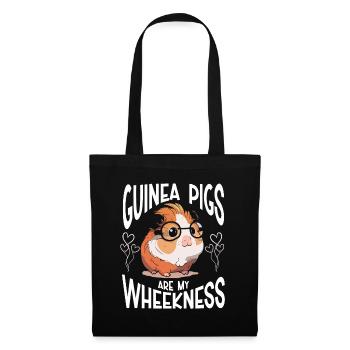 Guinea Pig Gift Pet Guinea Pig - Tote Bag - black - Front