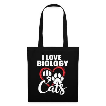 Biologiste Cadeau Biologie - Sac en tissu - noir - Devant
