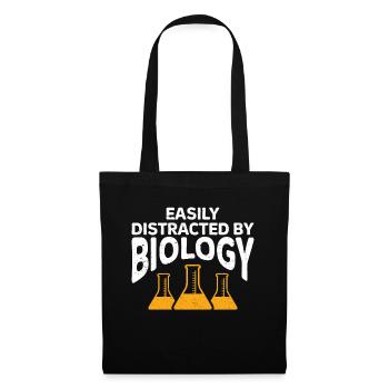 Biologiste Cadeau Biologie - Sac en tissu - noir - Devant