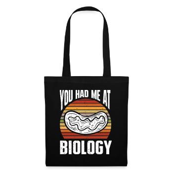 Biologiste Cadeau Biologie - Sac en tissu - noir - Devant