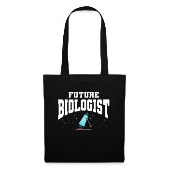 Biologiste Cadeau Biologie - Sac en tissu - noir - Devant