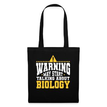 Biologiste Cadeau Biologie - Sac en tissu - noir - Devant