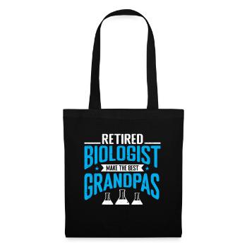 Biologiste Cadeau Biologie - Sac en tissu - noir - Devant