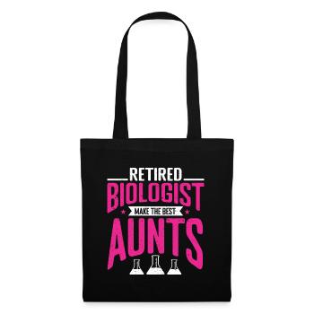 Biologiste Cadeau Biologie - Sac en tissu - noir - Devant