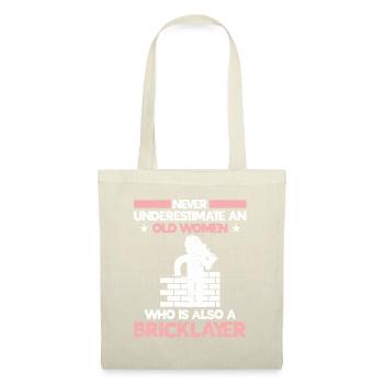 Mason Gift Profession Dire Mason - Sac en tissu - nature - Devant