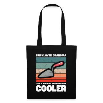 Maçon Don Profession Dire Maçon - Sac en tissu - noir - Devant