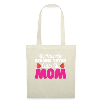 Tuteur Cadeau Tuteur - Sac en tissu - nature - Devant