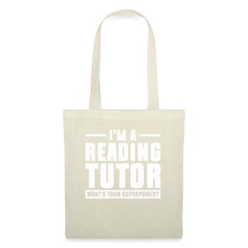 Tuteur Cadeau Tuteur - Sac en tissu - nature - Devant