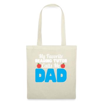 Tuteur Cadeau Tuteur - Sac en tissu - nature - Devant