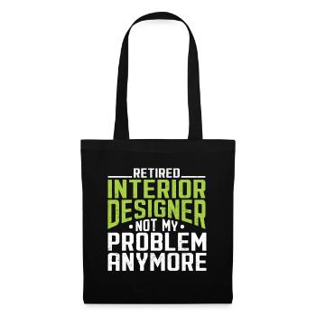 Interior Designer Gift Interior Decoration Designer - Tote Bag - black - Front