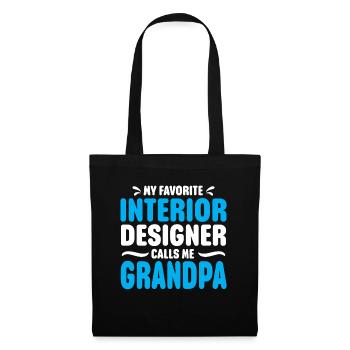 Interior Designer Gift Interior Decoration Designer - Tote Bag - black - Front