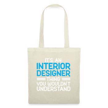 Interior Designer Gift Interior Decoration Designer - Tote Bag - nature - Front