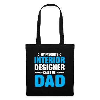 Interior Designer Gift Interior Decoration Designer - Tote Bag - black - Front