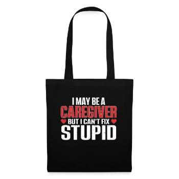 Caregiver Gift Nurse - Tote Bag - black - Front