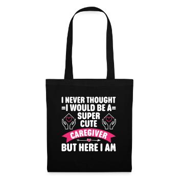 Caregiver Gift Nurse - Tote Bag - black - Front