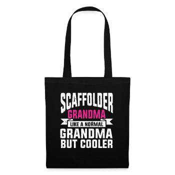 Échafaudage Cadeau Artisan Travail Échafaudage - Sac en tissu - noir - Devant
