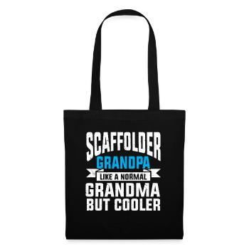 Échafaudage Cadeau Artisan Travail Échafaudage - Sac en tissu - noir - Devant