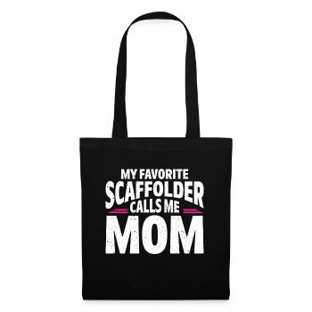 Échafaudage Cadeau Artisan Travail Échafaudage - Sac en tissu - noir - Devant