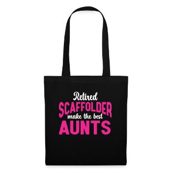 Échafaudage Cadeau Artisan Travail Échafaudage - Sac en tissu - noir - Devant