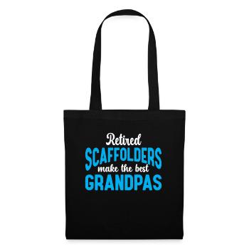 Échafaudage Cadeau Artisan Travail Échafaudage - Sac en tissu - noir - Devant