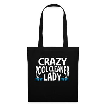 Nettoyage de piscine Travail Gardien de piscine - Sac en tissu - noir - Devant