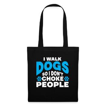 Dog Sitter Gift, Professional Dog Sitter - Tote Bag - black - Front