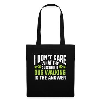 Dog Sitter Gift, Professional Dog Sitter - Tote Bag - black - Front