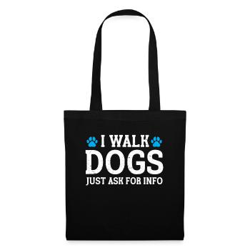 Dog Sitter Gift, Professional Dog Sitter - Tote Bag - black - Front