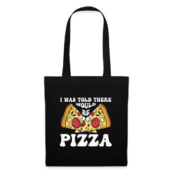 Pizza Italy Food Pizza Makers - Sac en tissu - noir - Devant
