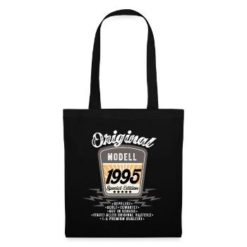 Modell 1995 - Stoffbeutel - Schwarz - Vorne