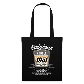 Modell 1951 - Stoffbeutel - Schwarz - Vorne