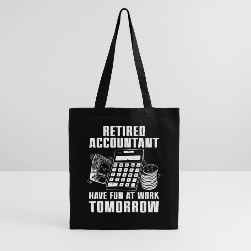 Comptable des régimes de retraite CPA Comptable comptable Sac en tissu