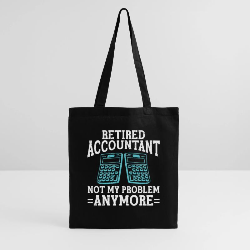 Comptable des régimes de retraite CPA Comptable comptable Sac en tissu
